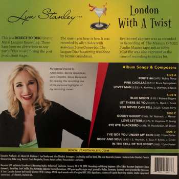 2LP Lyn Stanley: London With A Twist - Live At Bernie’s LTD | NUM