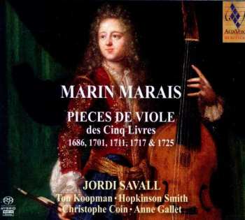 Zestaw pudełkowy/5SACD Christophe Coin: Pièces De Viole Des Cinq Livres (1686 - 1725)
