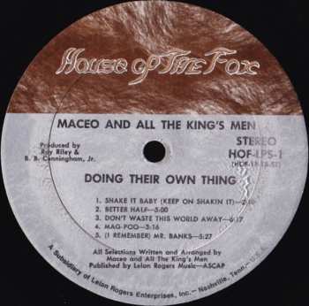 CD Maceo & All The King's Men: Doing Their Own Thing