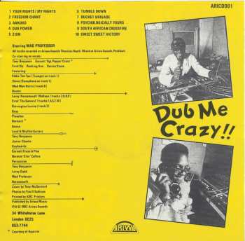 CD Mad Professor: Dub Me Crazy !!