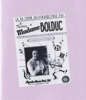 3CD/Zestaw pudełkowy Madame Bolduc: L'anthologie