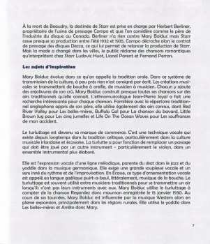 3CD/Zestaw pudełkowy Madame Bolduc: L'anthologie