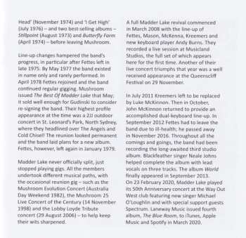 2CD Madder Lake: The Live Adventures Of Madder Lake 1973-2008