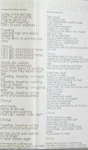 CD Madonna: Bedtime Stories