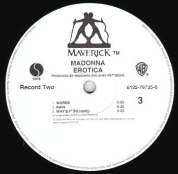 2LP Madonna: Erotica