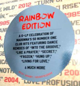 6LP/Zestaw pudełkowy Madonna: Finally Enough Love (50 Number Ones) LTD | CLR