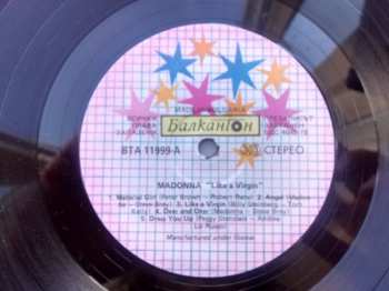 LP Madonna: Like A Virgin