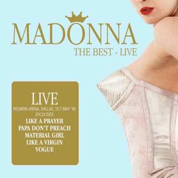2CD Madonna: The Best Live Reunion Arena, Dallas, '90