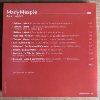 4CD/Zestaw pudełkowy Mady Mesplé: Edition Du 80e Anniversaire