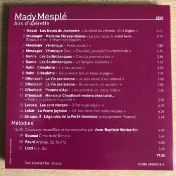 4CD/Zestaw pudełkowy Mady Mesplé: Edition Du 80e Anniversaire