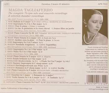 3CD/Zestaw pudełkowy Magda Tagliaferro: The Complete 78-rpm Solo And Concerto Recordings
