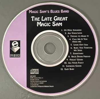 CD Magic Sam Blues Band: The Late Great Magic Sam