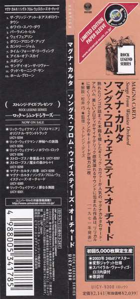 CD Magna Carta: Songs From Wasties Orchard LTD