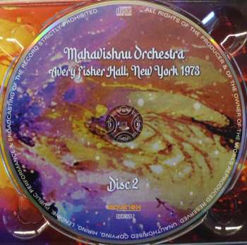 2CD Mahavishnu Orchestra: Avery Fisher Hall, New York 1973