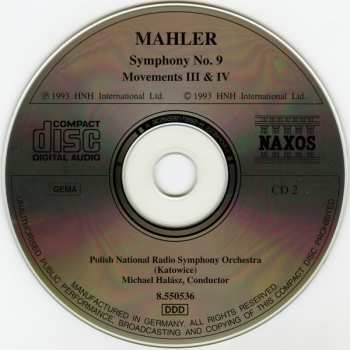 2CD Gustav Mahler: Symphony No. 9