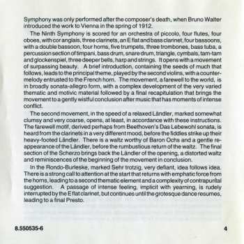 2CD Gustav Mahler: Symphony No. 9