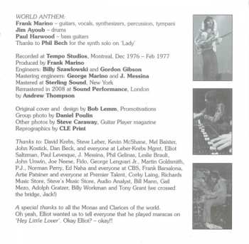 2CD Mahogany Rush: Mahogany Rush IV / World Anthem