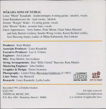 CD The Makaha Sons Of Ni'ihau: Ho'oluana