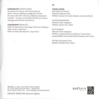 3CD/Zestaw pudełkowy Pedro Memelsdorff: Vertù Contra Furore (Musical Languages In Late Medieval Italy 1380-1420)