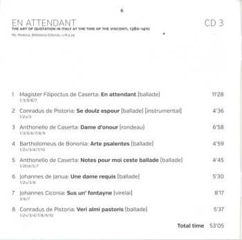 3CD/Zestaw pudełkowy Pedro Memelsdorff: Vertù Contra Furore (Musical Languages In Late Medieval Italy 1380-1420)