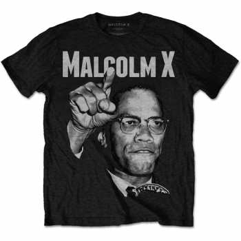 Merch Malcolm X: Koszulka Pointing 