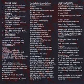 CD Malice: License To Kill