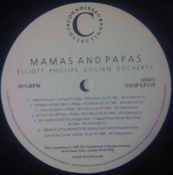 2LP The Mamas & The Papas: Elliott, Phillips, Gilliam, Docherty