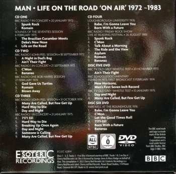 4CD/2DVD/Zestaw pudełkowy Man: Life On The Road 'On Air' 1972 - 1983