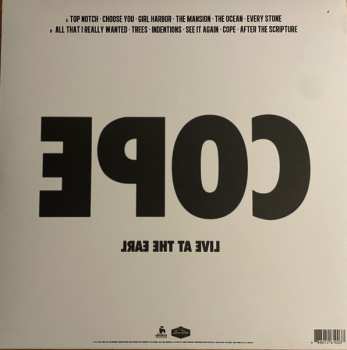 LP Manchester Orchestra: Cope (Live At The Earl) CLR | LTD