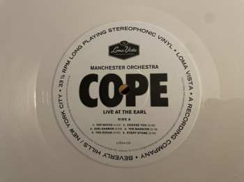 LP Manchester Orchestra: Cope (Live At The Earl) CLR | LTD