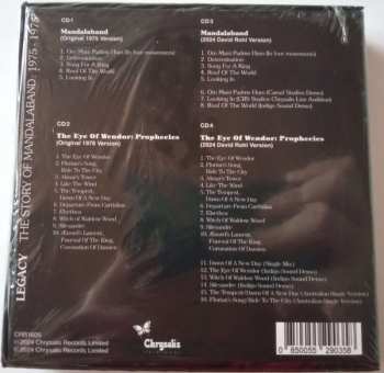 4CD/Zestaw pudełkowy Mandalaband: Legacy - The Story Of Mandalaband 1975-1978