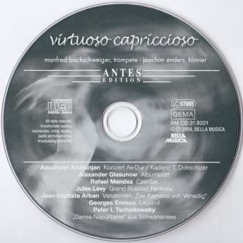 CD Joachim Enders: Virtuoso Capriccioso