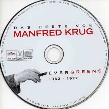 CD Manfred Krug: Evergreens 1962-1977 - Das Beste Von Manfred Krug
