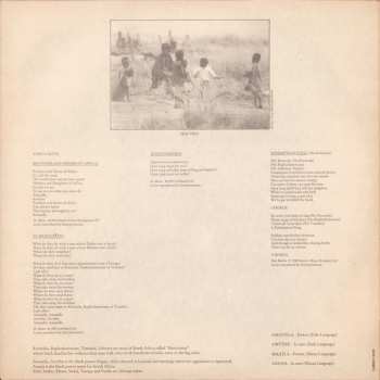 LP Manfred Mann's Earth Band: Somewhere In Afrika