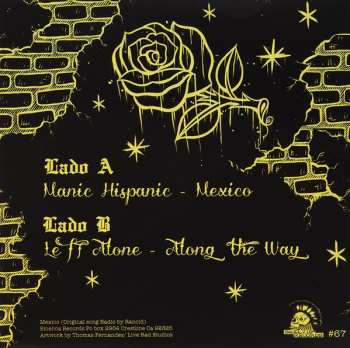 SP Left Alone: Manic Hispanic / Left Alone CLR