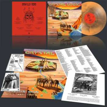 LP Manilla Road: Crystal Logic (galaxy Effect Vinyl)