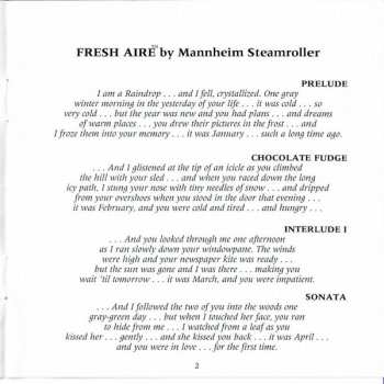 CD Mannheim Steamroller: Fresh Aire