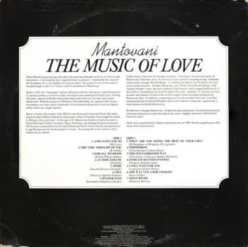 LP Mantovani And His Orchestra: The Music Of Love