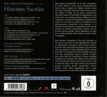2CD/DVD Marc Antoine Charpentier: Histoires Sacrées