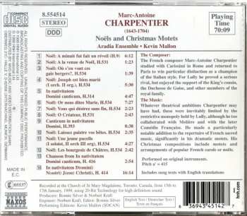 CD Marc Antoine Charpentier: Noëls And Christmas Motets