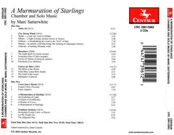2CD Marc Satterwhite: A Murmuration Of Starlings: Chamber And Solo Music By Marc Satterwhite