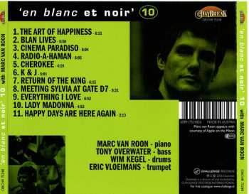 CD Marc van Roon: 'En Blanc Et Noir' 10
