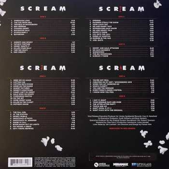 4LP/Zestaw pudełkowy Marco Beltrami: Scream (Original Motion Picture Soundtracks) LTD | CLR