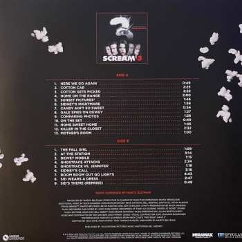 4LP/Zestaw pudełkowy Marco Beltrami: Scream (Original Motion Picture Soundtracks) LTD | CLR
