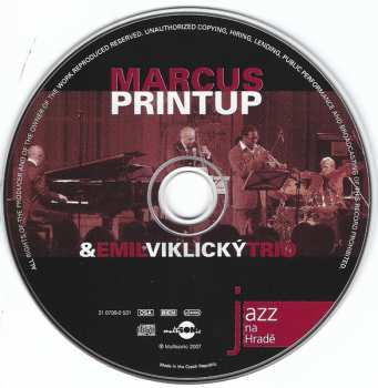 CD Emil Viklický Trio: Jazz Na Hradě