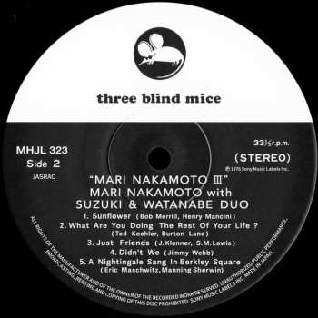 LP Kazumi Watanabe: Mari Nakamoto III LTD