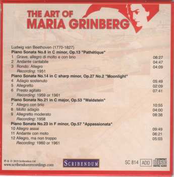 34CD/Zestaw pudełkowy Maria Grinberg: The Art Of Maria Grinberg