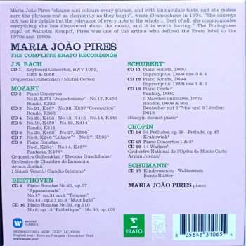 17CD/Zestaw pudełkowy Maria-João Pires: The Complete Erato Recordings
