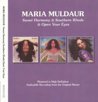 2CD Maria Muldaur: Sweet Harmony/Southern Winds/Open Your Eyes