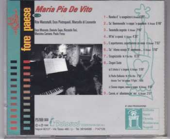 CD Maria Pia De Vito: Fore Paese